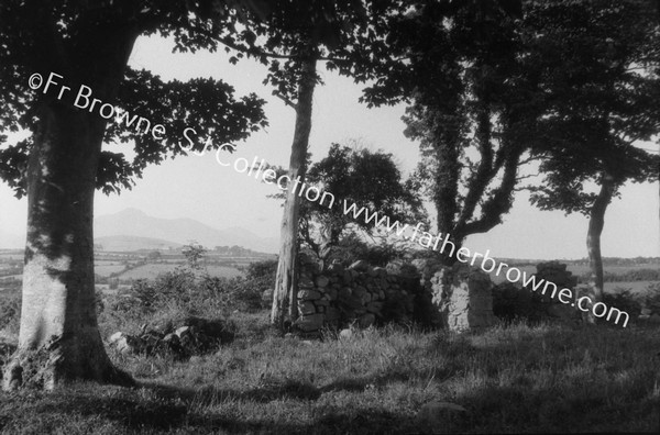 CROSSES AT GRINAN NR NEWRY (BACK ROAD) :MASS FORT NEAR KILKEEL CHURCH & CONBRAT